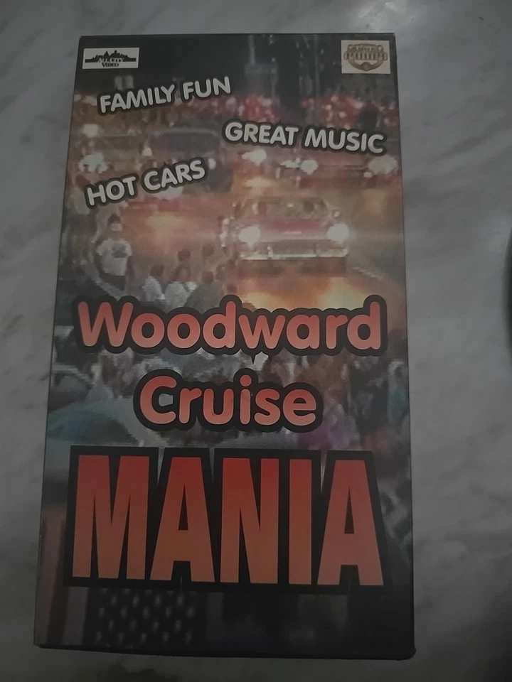 Woodward Cruise Mania (VHS, 1996)  - Image 1 of 1