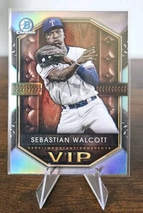 Sebastian Walcott 2025 Bowman Chrome  # VIP-3 Texas Rangers - Bild 1 von 2