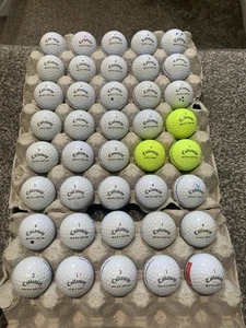 40 Callaway ERC Soft Golf Balls Grade B Free Postage - Picture 1 of 2
