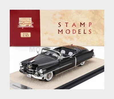 Stamp-Models STM53001 Cadillac - Eldorado Cabriolet Ouvert 1953 - Noir - 1/43 - Photo 1/2