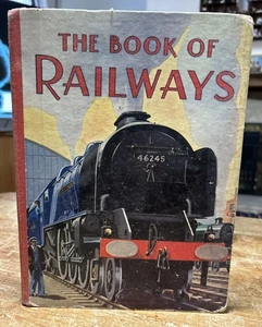 The Book of Railways Arthur Groom Vintage Steam Train Illustrated Storybook - Picture 1 of 13
