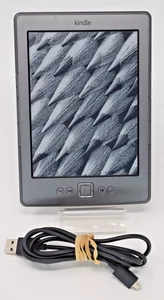 Amazon Kindle D01100 - 4th Generation - 2GB Wi-Fi - 6" e-Reader - Reset - TESTED - Picture 1 of 9