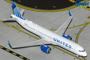 United Airbus A321neo N14502 GeminiJets GJUAL2346 Scale 1:400 IN STOCK - Picture 1 of 1