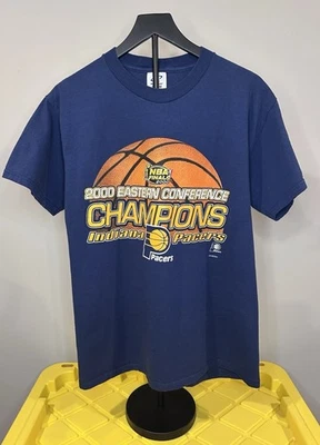 Camiseta Mediana De Colección 2000 Finales Conferencia Este Campeones Indiana Pacers Foto 1 de 4