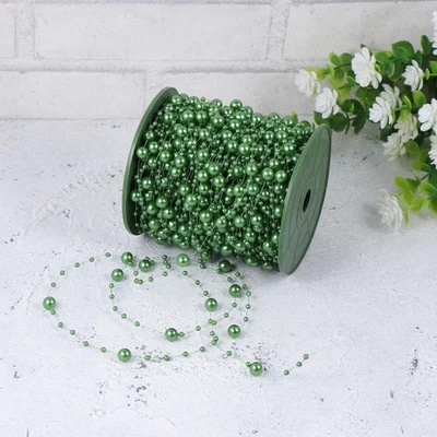  60 M Hochzeitsdekorationen Girlande Dekorative Perlen Für Die Zeremonie - Bild 1 von 4