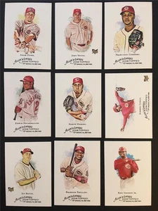 2008 Topps Allen & Ginter Cincinnati Reds Team Set 9 Cards - Picture 1 of 1