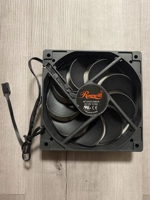 Rosewill DF1202512SELN Black Case Fan 3-Pin  - Image 1 of 2