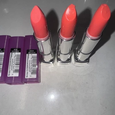 3x Maybelline ColorSensational #740 Coral Burst Lipstick  As Is. Special Price🌸 - Image 1 of 2