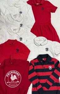 SIZE 3 4 Primrose Dennis School Uniform Shirts Tops Blouse Sweatshirt Dress Lot - Picture 1 of 8