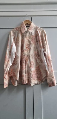 Vintage Guess Collection Paisley Shirt Made in Yugoslavia 80s 90s Large - Image 1 of 4