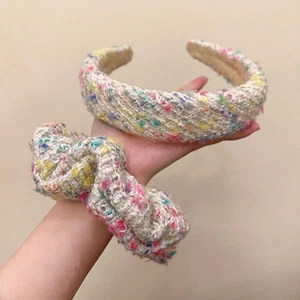 Korean Style Headband Hair Accessories Multicolor Hair Hoop Women Hair Rope - Picture 1 of 12