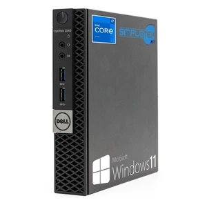 Dell 3040 Micro Mini Ordinateur Personnel Core i7 Victoire 11 Pro 8 Go RAM 4 TB - Photo 1/4