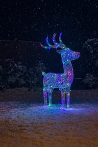 Noma Tillington Indoor Outdoor 90cm Colour Changeable Reindeer Remote Control  - Picture 1 of 5