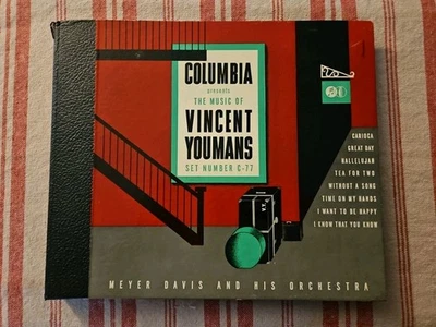 1940's Columbia Records The Music Of VINCENT YOUMANS Meyer Davis 78rpm Set VG+ - Image 1 of 4