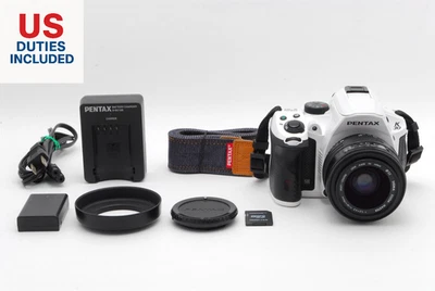 [Near Mint] PENTAX K-30 White SIGMA ZOOM MASTER 35-70mm F3.5-4.5 Lens FROM JAPAN - Image 1 of 4