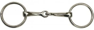 NEW! Showman Mini Horse/Pony Chrome Plated O Ring Snaffle Bit! FREE SHIP!