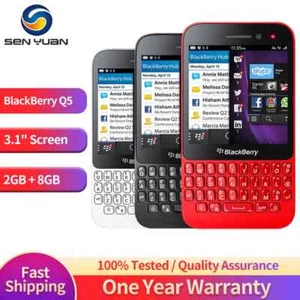 Blackberry Q5 4G Mobile Phone Unlocked 3.1" 2GB RAM 8GB ROM 5MP+2MP WIFI GPS - Picture 1 of 27