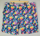HRESKI NWT Golf Shorts Lightweight Comfort Men's Size 44 Colorful Tropical Fruit