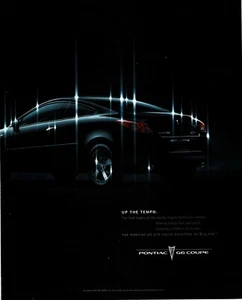 2005 Pontiac G6 black Coupe Vintage Print Ad - Picture 1 of 1