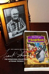 THE JUNGLE BOOK Walt Disney Studio Animator FRANK THOMAS Personal Library VHS - Imagen 1 de 10