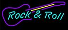 10" Vivid Rock Roll Guitar Music Neon Sign Light Lamp Wall Decor Room Bright Bar