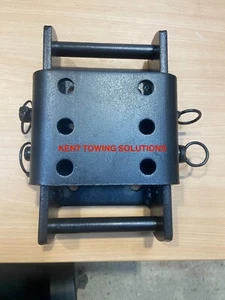 New Height Adjuster for Towbar / Towballs 3500kg Capacity 2 Pin Drop Plate ✅  - Picture 1 of 7