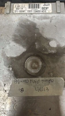 E8TF-12A650-AZ1C Ford Tempo or Mercury Topaz 1989-1990 ecm ecu computer - Image 1 of 4