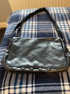 Satchel Bag - Black Leather. Hardly Used. - Picture 1 of 5