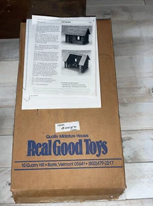 Real Good Toys Joey's Log Cabin Dollhouse Kit #9999 - New Old Stock from 1997 - Picture 1 of 5
