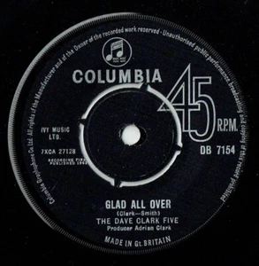 Dave Clark Five - Glad All Over/I Know You DB7154 VG+ Hear It! - Picture 1 of 2