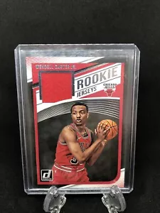2018-19 Boleto de novato Wendell Carter Jr Parche de camiseta de los contendientes de Panini #RT-WCJ - Imagen 1 de 1