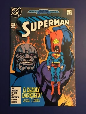 Superman #3 marzo 1987 Darkseid cubierta DC Comics Foto 1 de 2