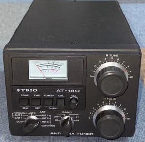 KENWOOD TRIO AT-180 HF AUTOMATIC ANTENNA TUNER Amateur Radio Tested Working - Photo 1/5