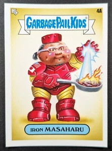 Iron Masaharu 2021 Food Celebrity Chef Garbage Pail Kids Topps Card #4a (NM) - Picture 1 of 2