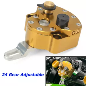 Adjustable Steering Damper Stabilizer For KAWASAKI NINJA ZX-4R ZX-4RR ZX-25R - Picture 1 of 12
