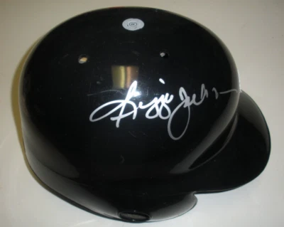 REGGIE JACKSON NEW YORK YANKEES LAST 1 JSA/COA SIGNED FULL SIZE AUTHENTIC HELMET - Image 1 of 2