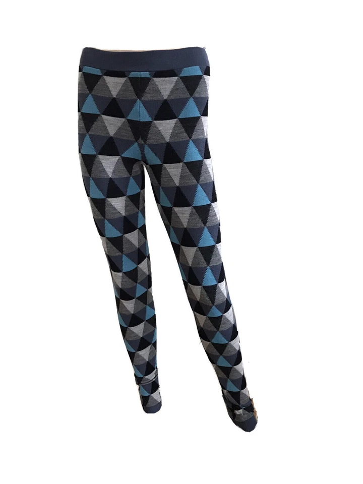 LEGGINGS LOUISE GOLDIN X TOPSHOP 100% LANA PEQUEÑOS UK 6-8 EU 34-36 US 2-4 NUEVOS CON ETIQUETAS Foto 1 de 4