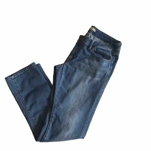 CAbi Blue Straight Leg Jean #751 Brett Boyfriend Sz 6 Medium Wash Stretch 32X31 - Picture 1 of 10