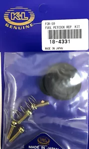 HARLEY DAVIDSON K&L KIT DE REPARACIÓN DE COMBUSTIBLE PETCOCK 1994 - 2001 - Imagen 1 de 4