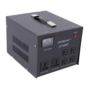 5000W Step Up/Down Transformer Regulator/Stabilizer 120V-220V 220V-110V Voltage - Picture 1 of 10