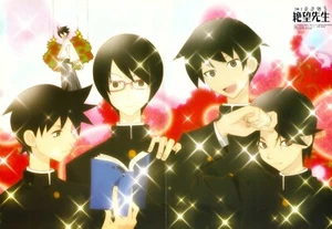 poster promo Sayonara Zetsubou Sensei anime Itoshiki Nozomu Kumeta Kouji  - Picture 1 of 1