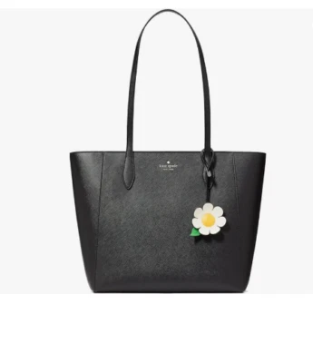 Kate Spade Woman's Schuyler Dana Saffiano Leather large Tote Bag Black Shoulder - Image 1 of 3