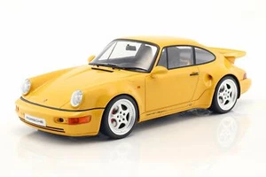 1:12 Porsche 911 (964) Turbo S Lightweight 1993 -- Yellow -- GT Spirit - Picture 1 of 4
