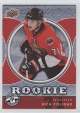 2007-08 Upper Deck Mini Jersey Collection Nick Foligno #134 Rookie RC