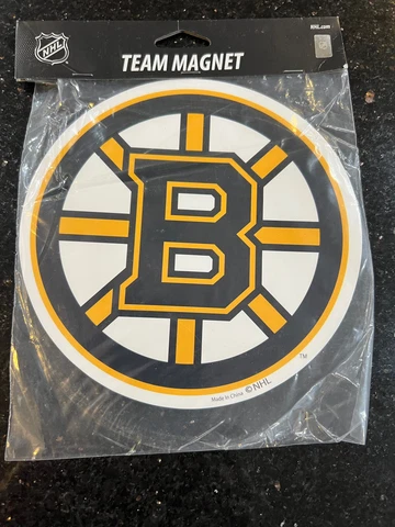 Boston Bruins NHL team logo magnet foco Cover