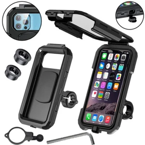 Rower Motocykl Uchwyt na telefon komórkowy Uchwyt Smartphone Wodoodporny do 6,8 cala 360° - Zdjęcie 1 z 12