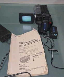 Videocámara digital Sony Handycam DCR-TRV140 8 con captura nocturna ¡LEER ANUNCIO! - Imagen 1 de 9