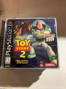 Toy Story 2: Buzz Lightyear to the Rescue Playstation 1 Shooter Video Game - CIB - Picture 1 of 6