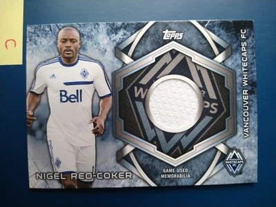 2014 Topps MLS Relics #KIT-NRC Nigel Reo-Coker Vancouver Whitecaps FC - Image 1 of 2