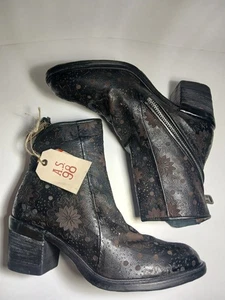 A.S. 98 JASE FLORAL BLACK BOOT  SZ EU 41  New with tags, no Box, in storage bag - Picture 1 of 19